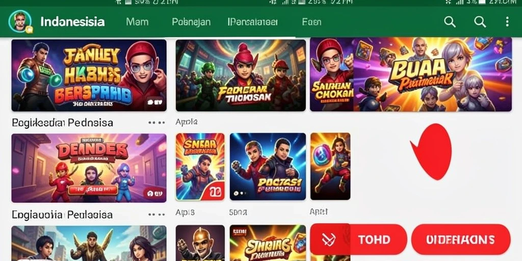Tampilan antarmuka pengguna yang intuitif dan menarik.