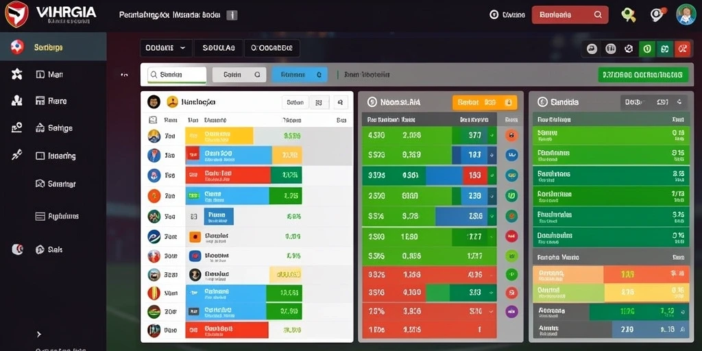 Tampilan karakter dengan desain yang unik dan menarik.