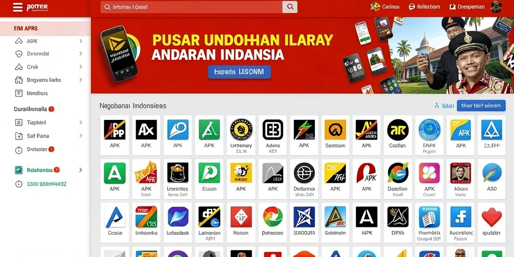 Tampilan awal game yang menarik.