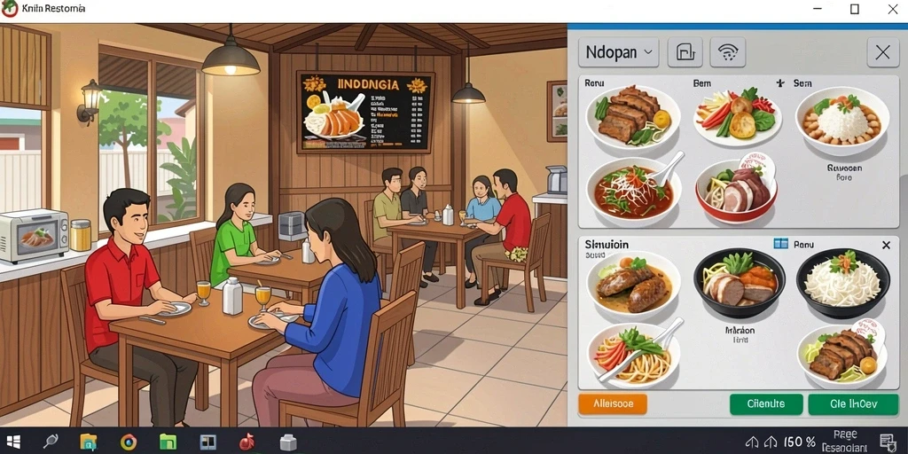 Tampilan awal yang menarik dan penuh warna.