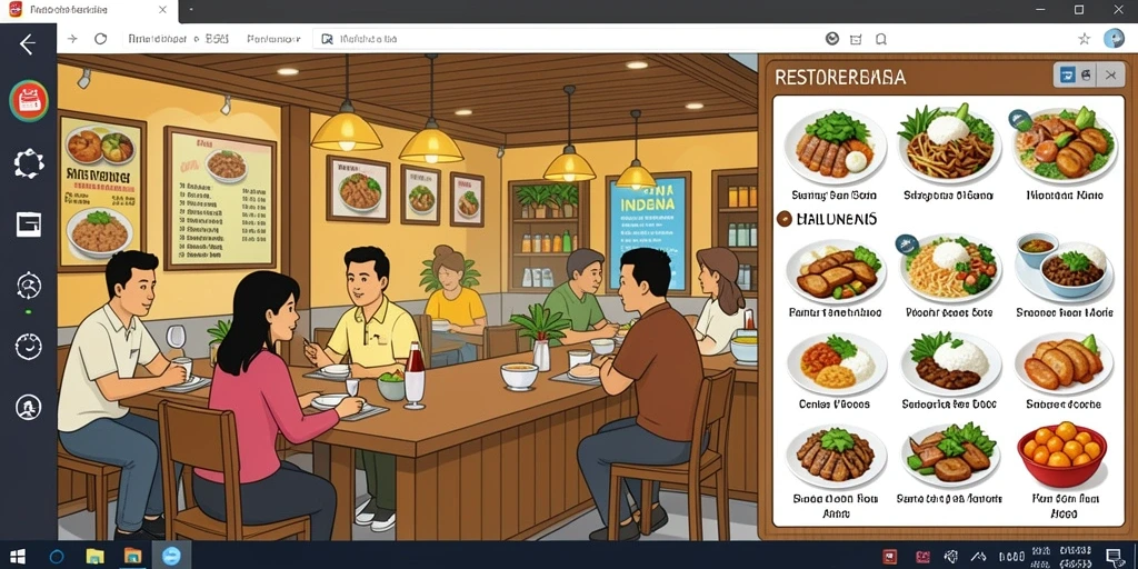Tampilan antarmuka yang intuitif dan user-friendly.