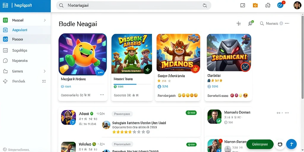 Tampilan antarmuka yang menarik dan sederhana.