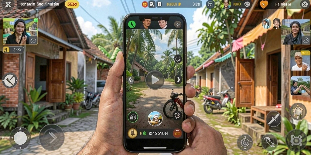 Tampilkan aksi seru dalam pertempuran.