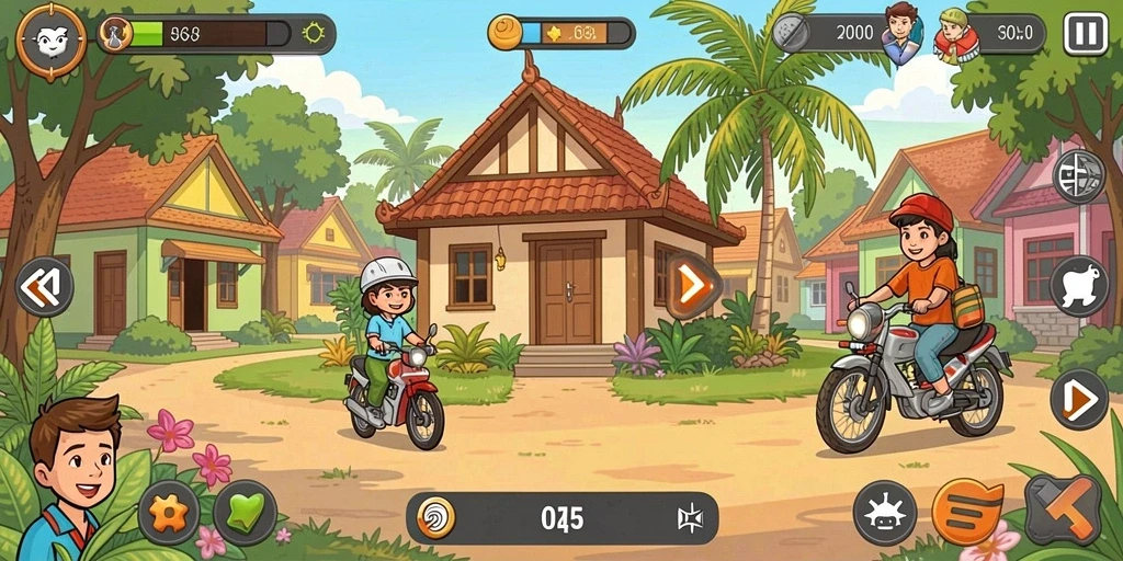 Tampilan awal aplikasi yang menarik dan mudah dinavigasi.