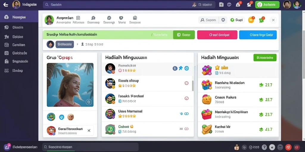 Tampilan utama dari aplikasi SVIPSIDN yang menarik.