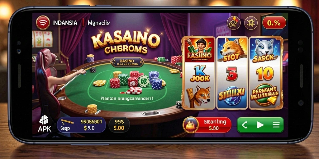 Screenshot menampilkan karakter utama dalam misi petualangan.