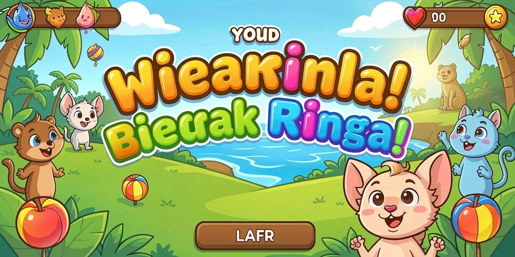 Tampilan permainan slot yang menarik dan interaktif.